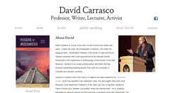 Desktop Screenshot of davidcarrascohistorian.com