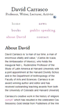 Mobile Screenshot of davidcarrascohistorian.com